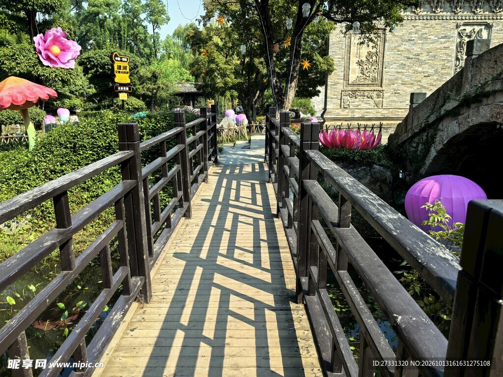 园林景观步道