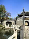 古建园林河畔风光