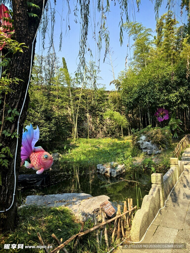 春日园林步道景观
