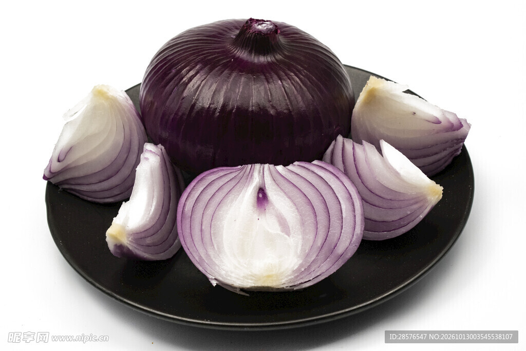 紫皮洋葱食材特写