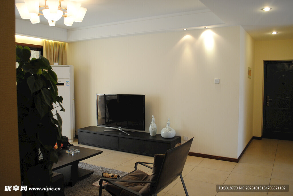 现代简约客厅家居空间