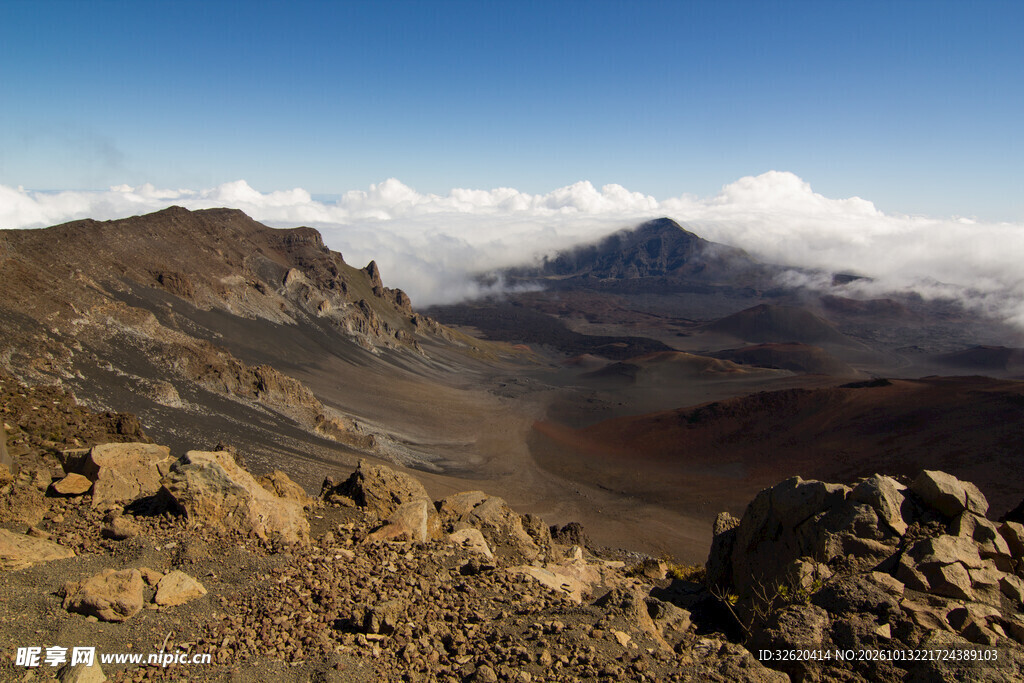 荒漠山地自然景观
