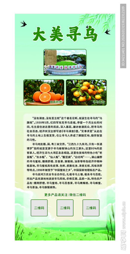 大美寻乌宣传海报