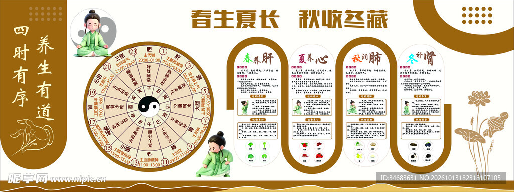 四时有序 养生有道