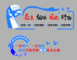 企业励志文化墙标语