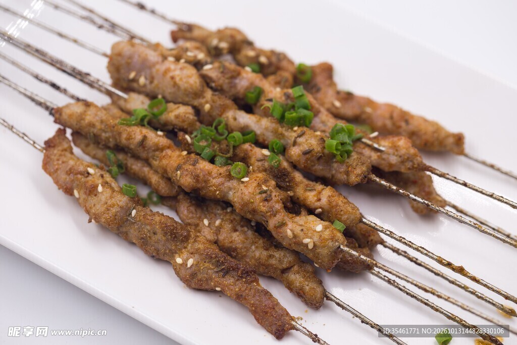 风味烤肉串