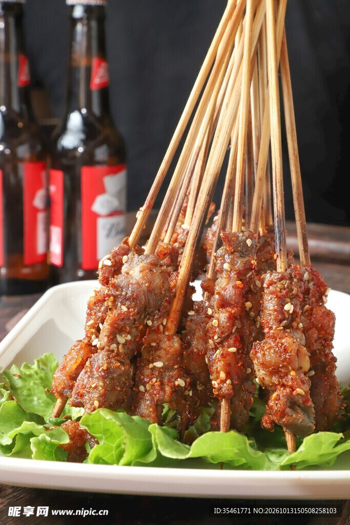 鲜香烤羊肉串