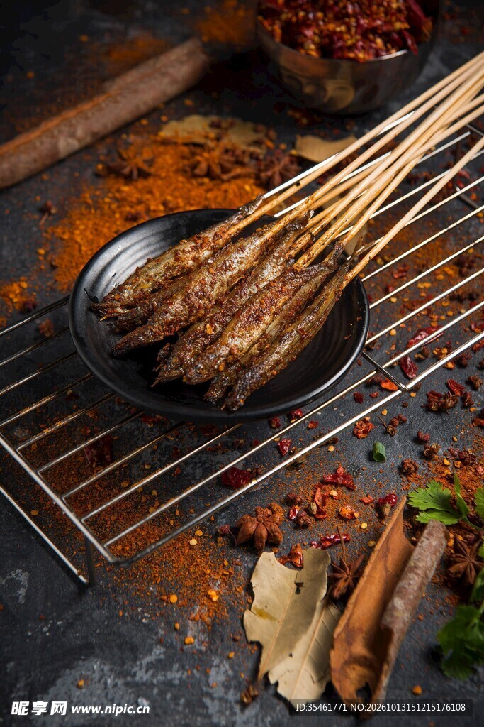 特色炭烤肉串