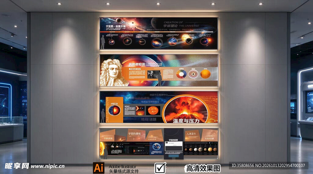 科技馆文化墙