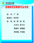 疫情防控专班成员名单