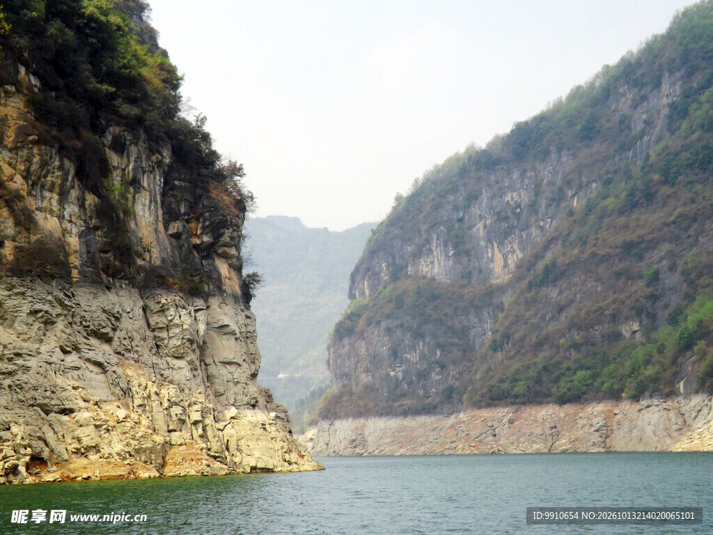 峡谷江河自然风光