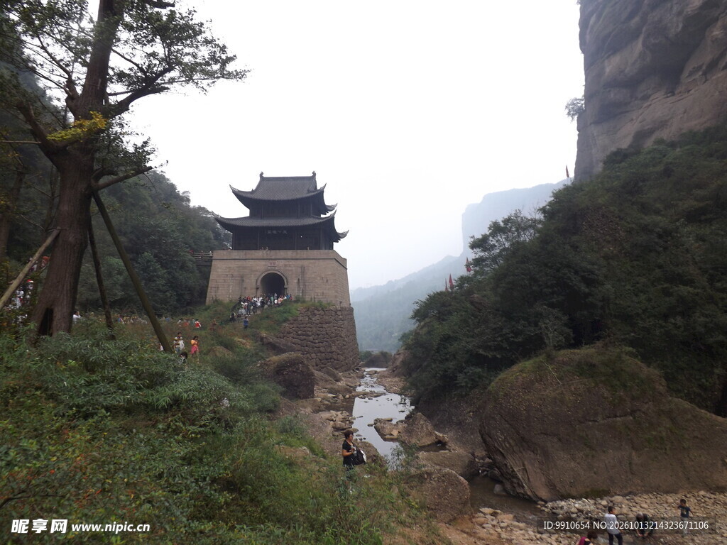 剑门关关楼风光