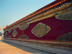 中式古典皇家宫墙