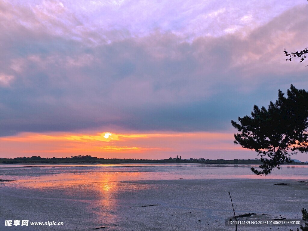 海边日落唯美风光
