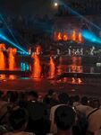 夜景灯光演出现场