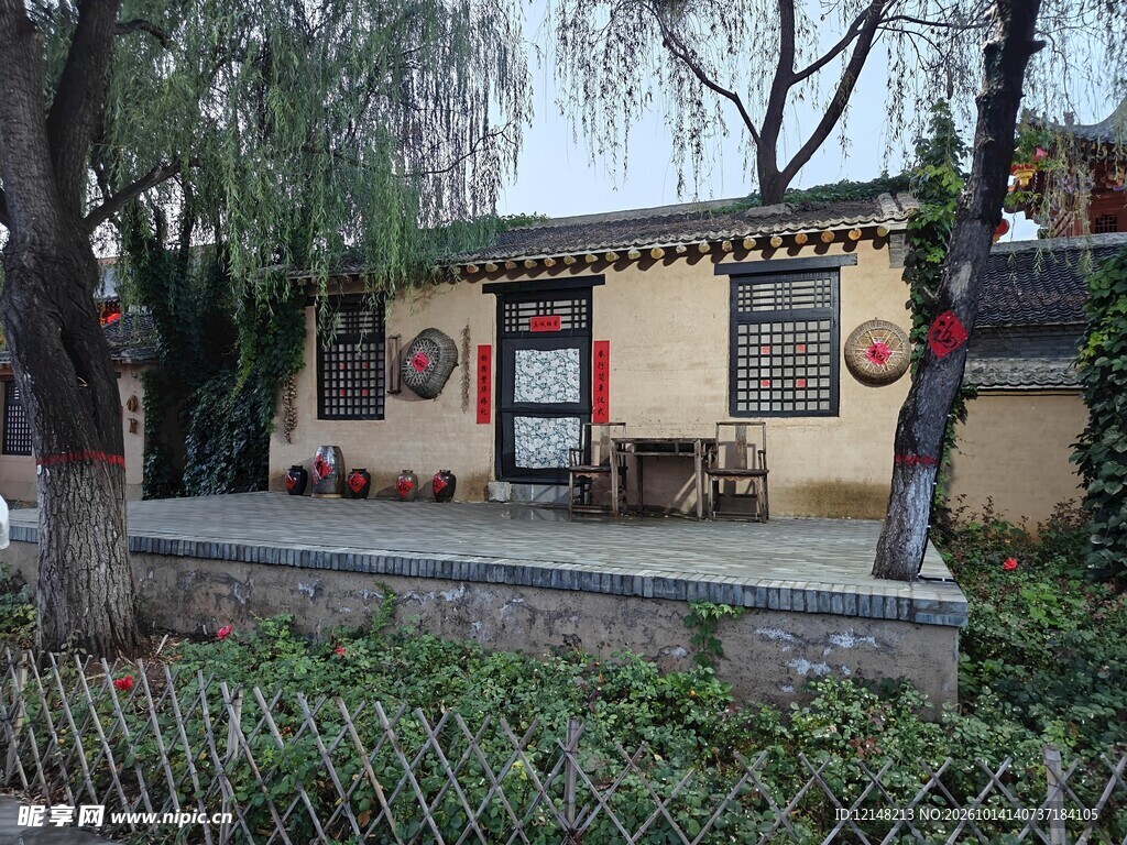 乡村传统农家小院