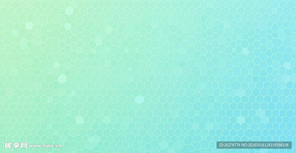 青蓝清新光斑渐变背景
