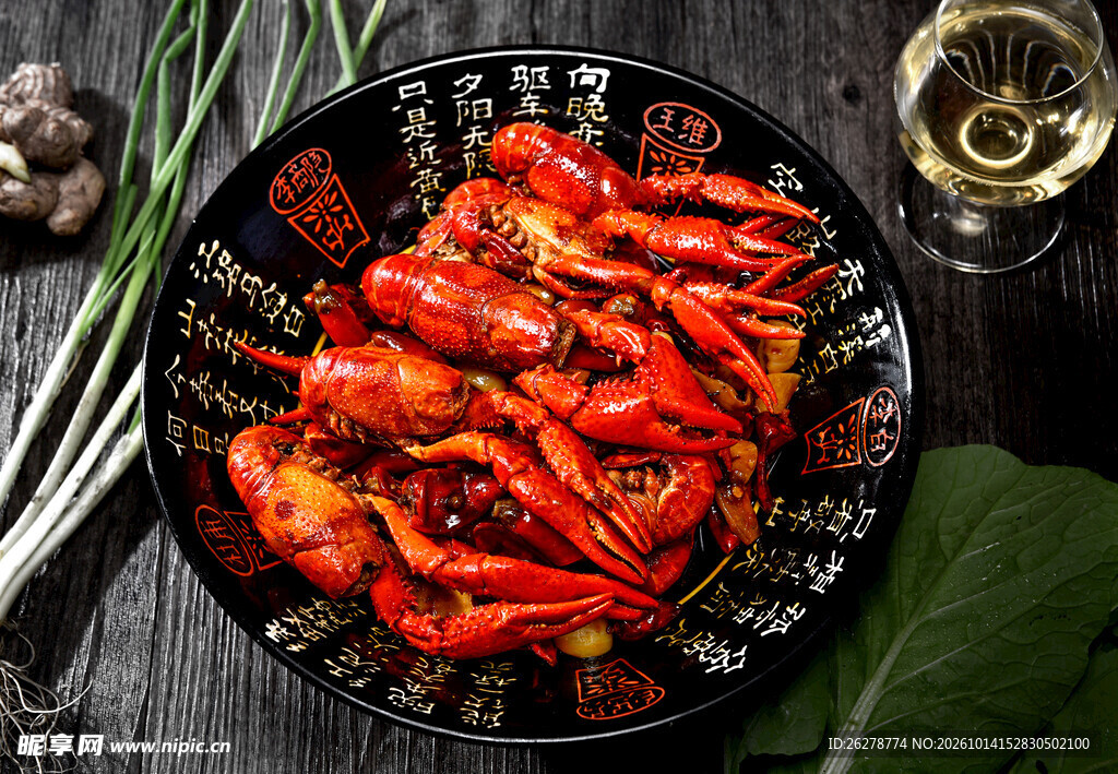 麻辣小龙虾美食