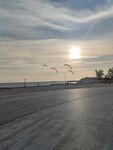 海滨日落风光 红海湾