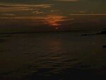 海上日落黄昏美景 红海湾