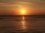海上日落美景 红海湾