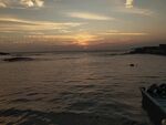 海边日落唯美风光 红海湾
