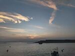 海边黄昏日落美景 汕尾红海湾