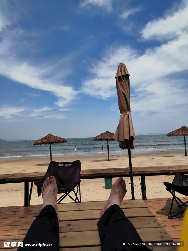 海边休闲度假时光 汕尾红海湾