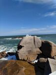海边礁石海景风光 汕尾红海湾