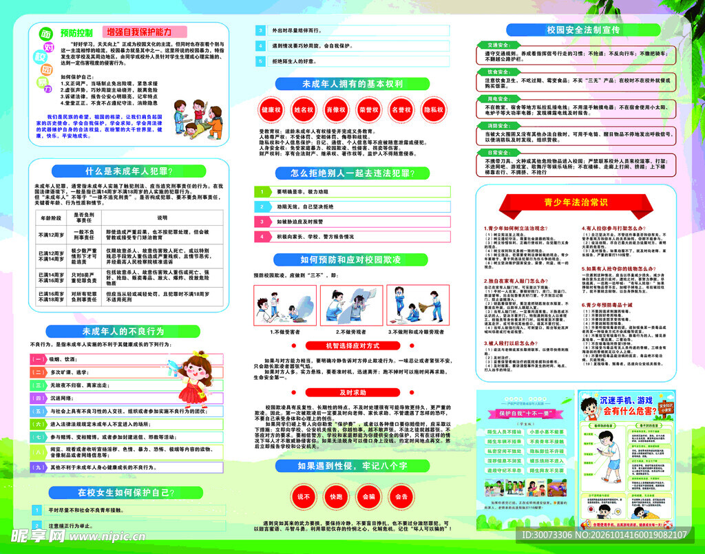 校园安全   校园宣传栏  