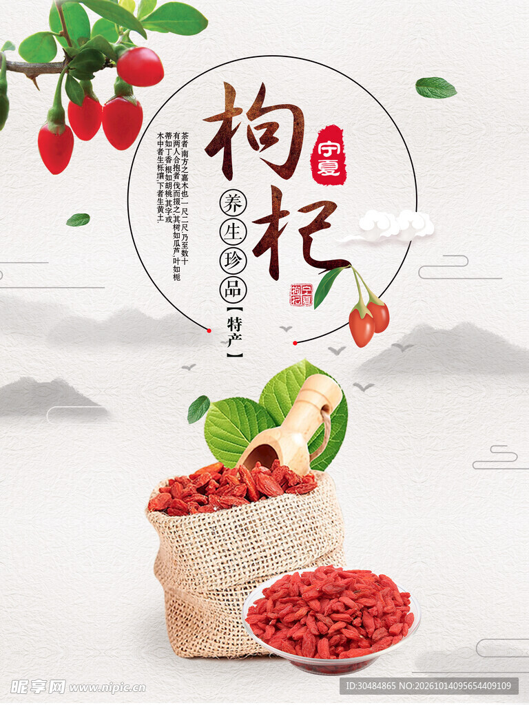 枸杞海报