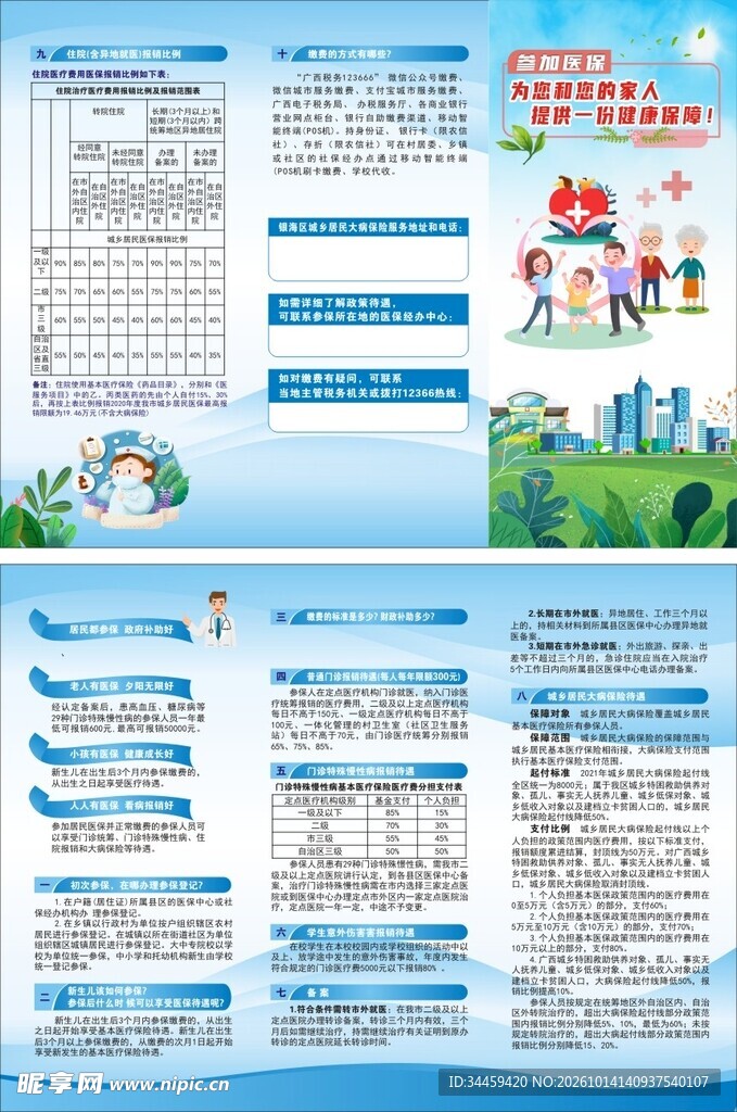 医保宣传单