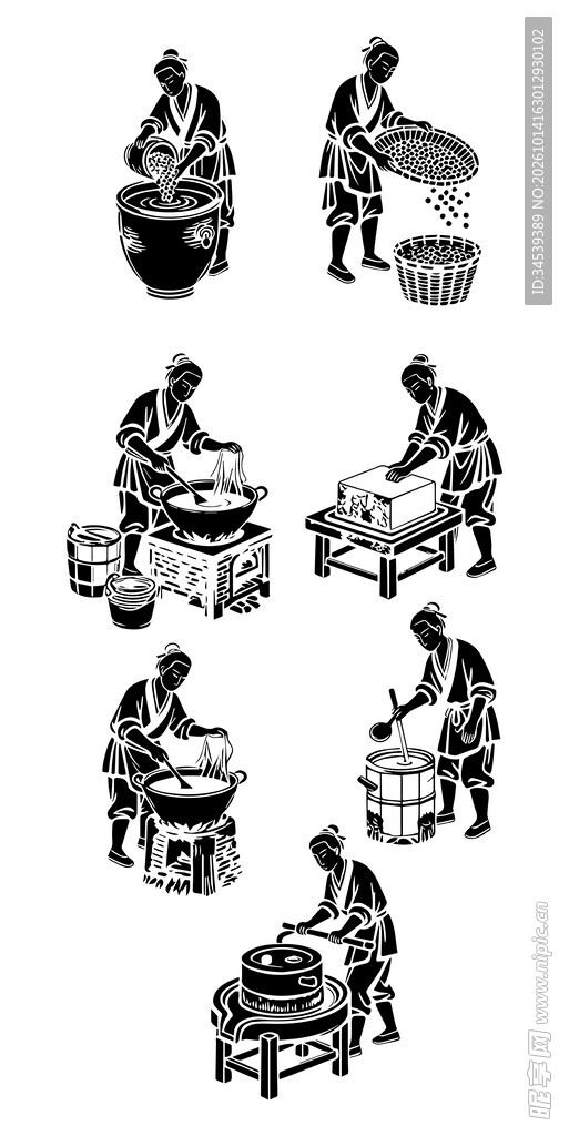 传统手工制陶流程