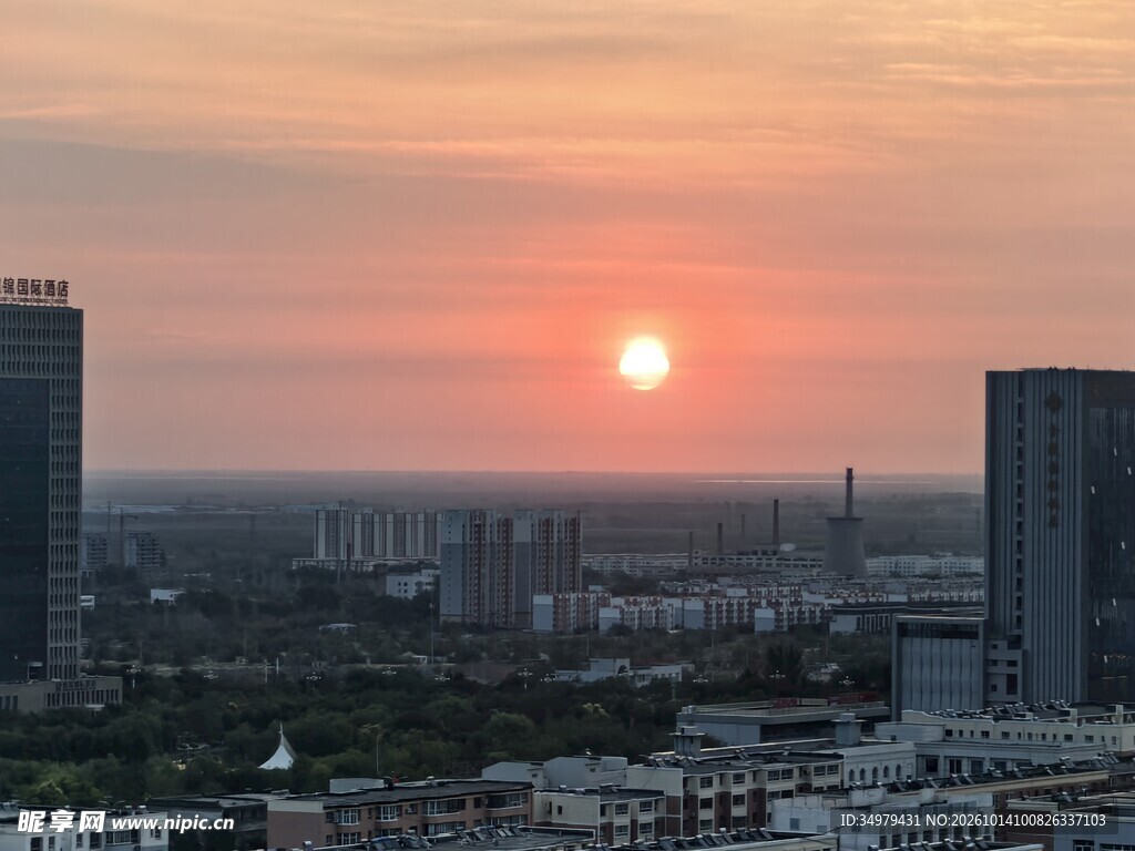 日落