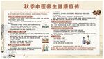 秋季中医养生健康宣传