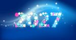 2027 跨年背景