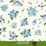 矢量花纹