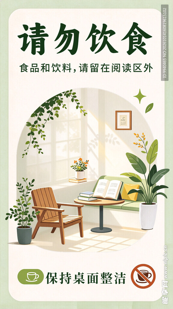 请勿饮食温馨提示