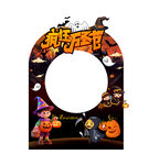 万圣节拍照框