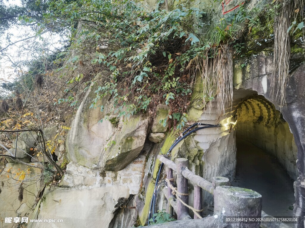 山石