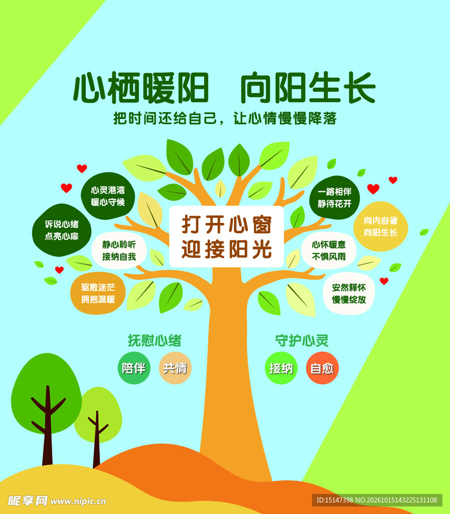 心理室背景墙