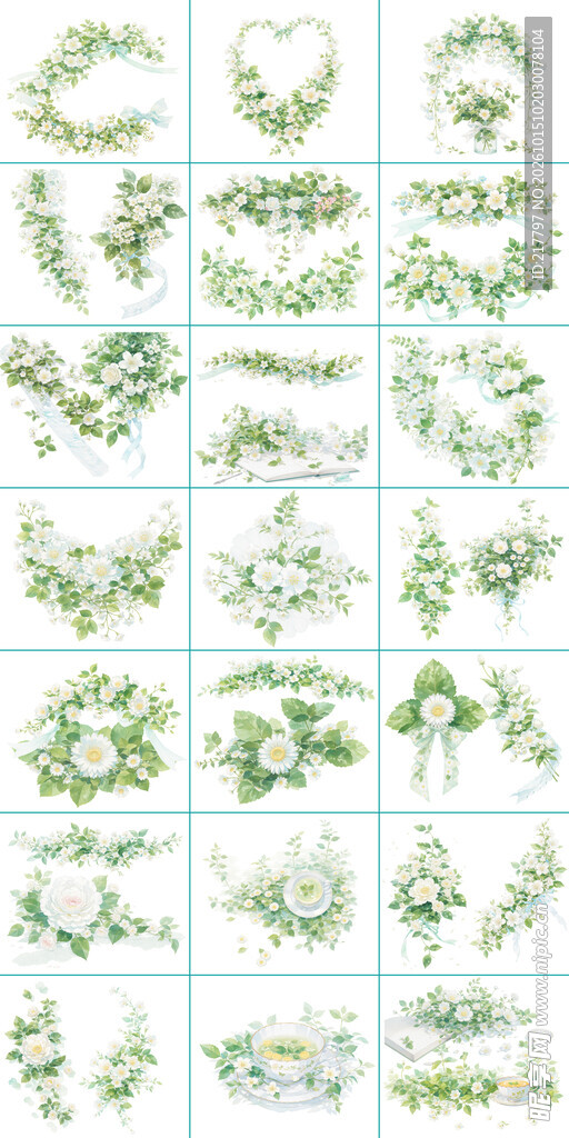 白色小花
