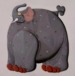 大象插画
