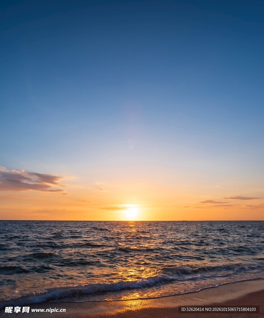 海边日落唯美风光