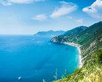 碧海青山海湾风光