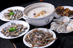 海鲜火锅食材组合