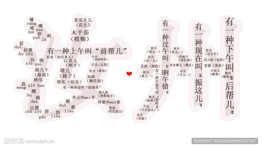 汝州创意词云艺术字  汝州方言