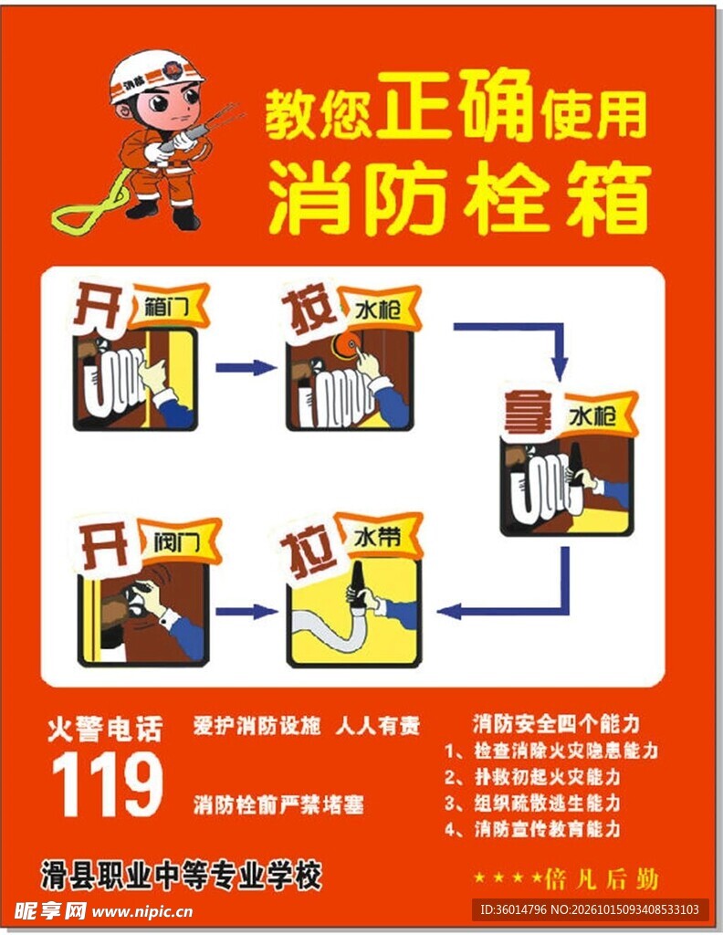 消防栓海报