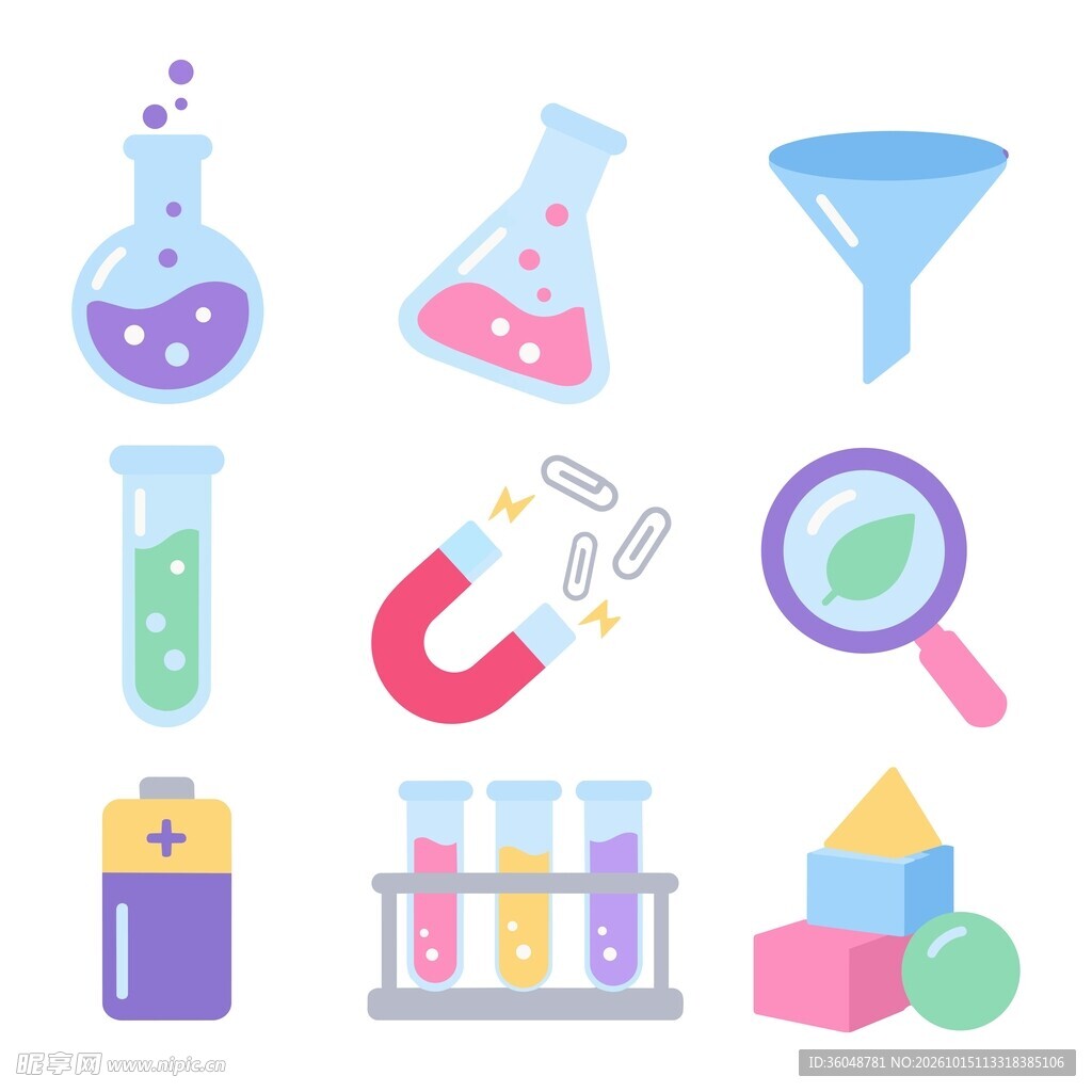 科学实验图标