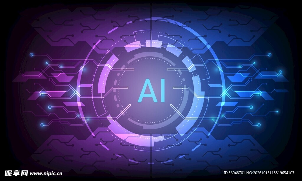科技 AI 背景